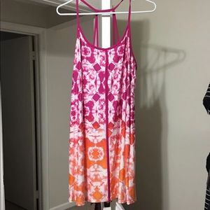 Pink/orange dress